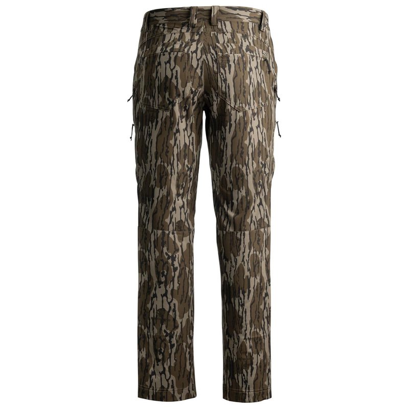 BLOCKER OUTDOORS Finisher Lightweight Turkey Hunting Pants – Silent, Scent-Control, Stretch-Fit Camo Pants for Mobility & All-Season Comfort (MO Bottomland Original, 36 REG)