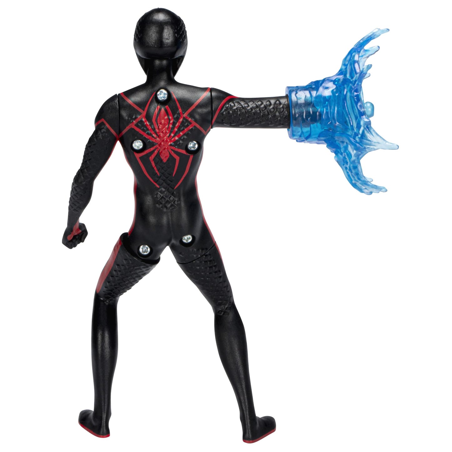 Marvel Spider-Man: Across The Spider-Verse Web Spinning Miles Morales Toy, 6-Inch-Scale Deluxe Action Figure, Toys for Kids Ages 4 and Up