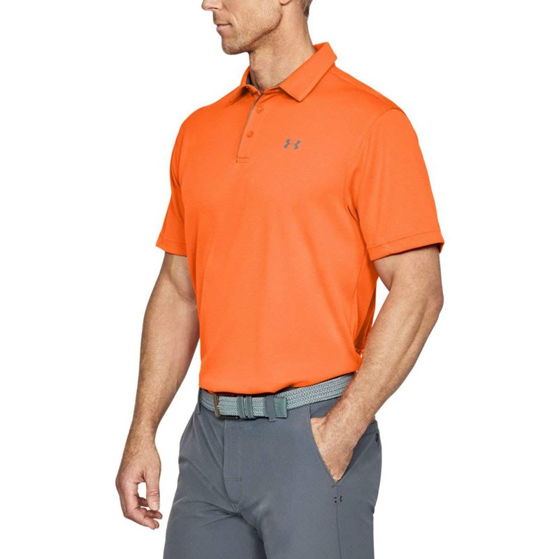 Under Armour Men's UA Tech Polo LG Orange