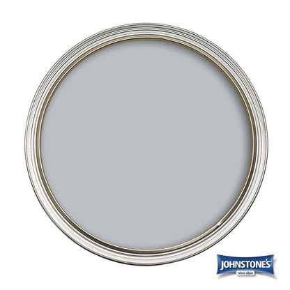 Johnstone's - Wall & Ceiling Paint - Manhattan Grey - Matt Finish - Emulsion Paint - Fantastic Coverage - Easy to Apply - Dry in 1-2 Hours - 12m2 Coverage per Litre - 5L, Pack of 1
