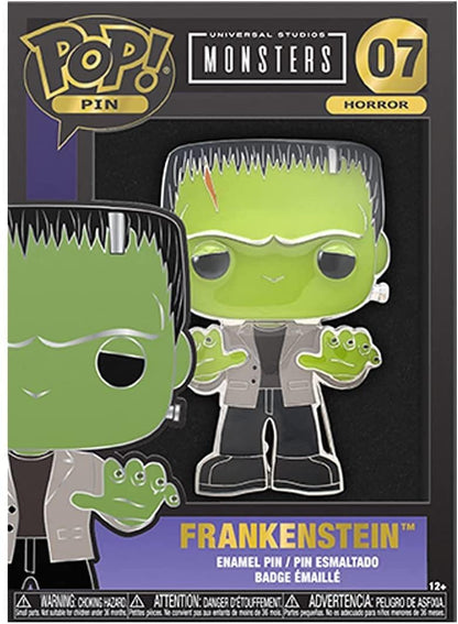 Funko POP Pins: Universal Monsters - Frankenstein Large,Multicolor
