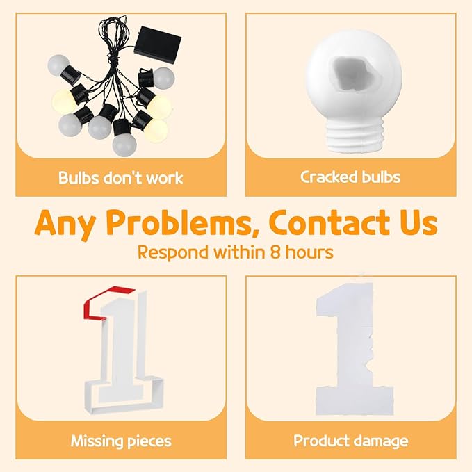 Marquee Numbers 3 Feet Tall Large Light Up Numbers 4th 14th 24th Four Ever Sweet Birthday Decorations Girl Boy Big Yellow Light Outdoor Anniversary Decorations Balloon Arch Kit Party Backdrop 4