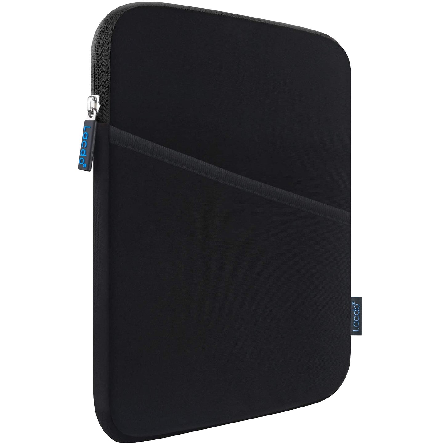 Lacdo Tablet Sleeve Case for 13 inch New iPad Air M3 M2 2025-2024, 13 inch New iPad Pro M4 2024, 12.9 inch iPad Pro 6 5 4 3 2022-2018 with Magic Keyboard and Smart Keyboard Folio Protective Bag, Black