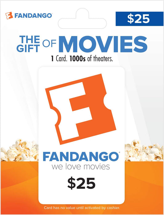 Fandango Gift Card $25