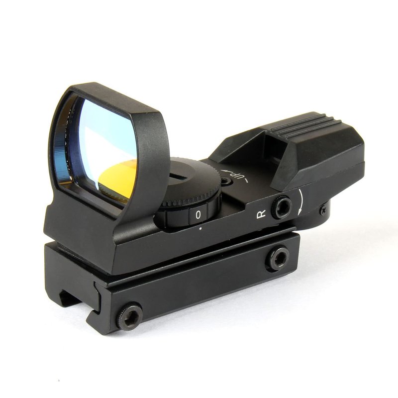 TACFUN Red Reflex Sight with 4 Reticles, 3/8" Dovetail Mount