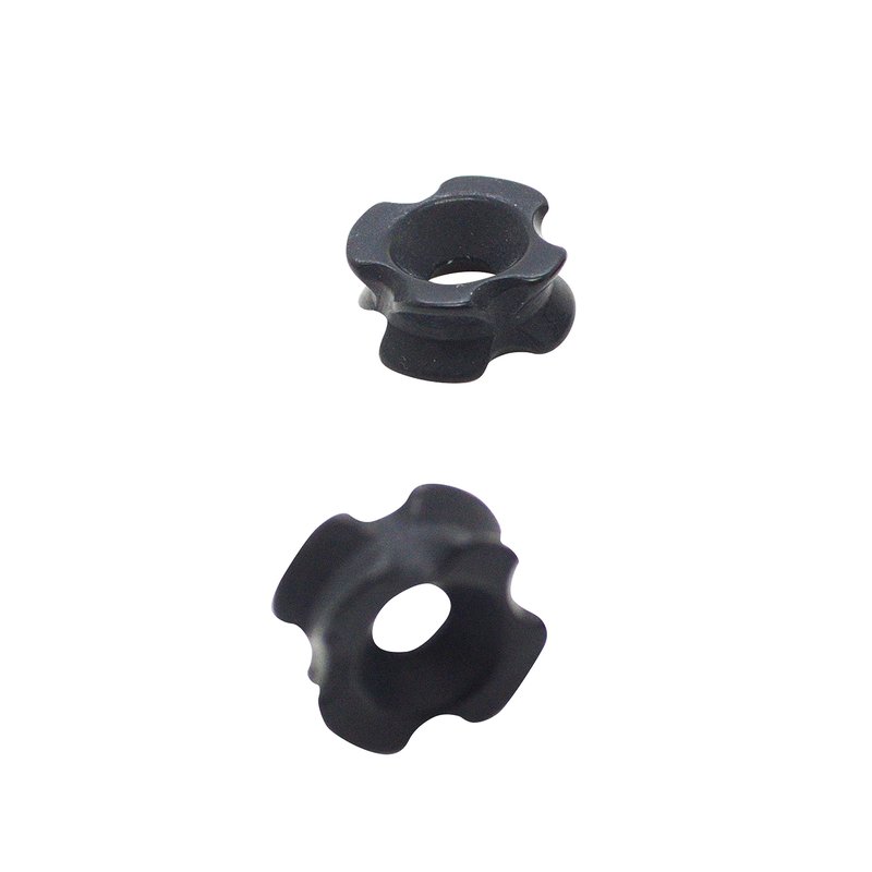 Southland Archery Supply SAS Aluminum Peep Sight for Archery Compound Bow - 2/Pack (Black, 1/8 in)