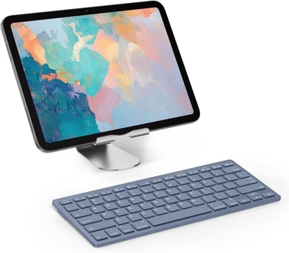 OMOTON Bluetooth Keyboard Compatible with iPad 10th Generation, iPad 10.2 (9th/8th/7th), iPad Pro 13/12.9/11 inch, iPad Air/Mini and More iOS Devices, White