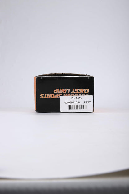 ICOCOPRO Running Light with Reflectors, 90° Adjustable LED Chest Light, Waterproof, USB Rechargeable, 500 Lumens, Running Lamp with Red Light for Running, Jogging, Fishing, Camping