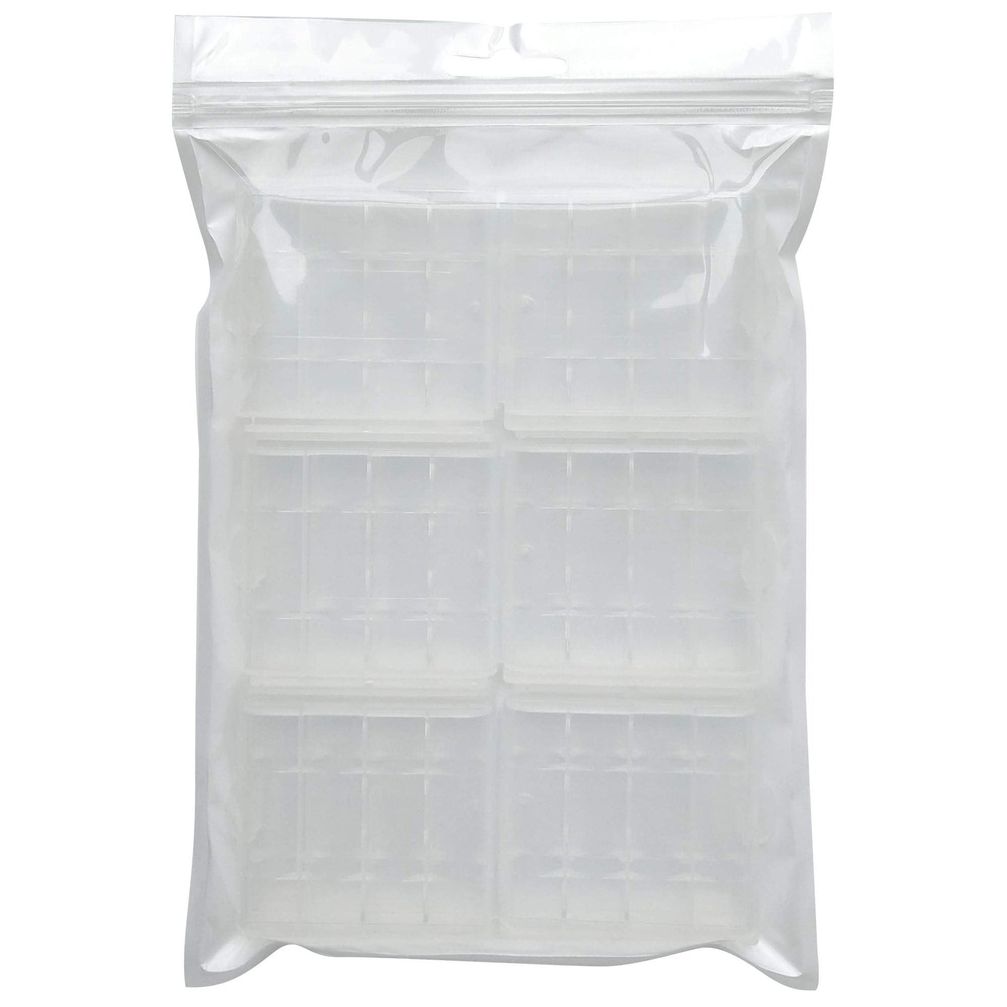 Battery Storage Case for AA/AAA, Battery Holder Box (6Pack Clear)