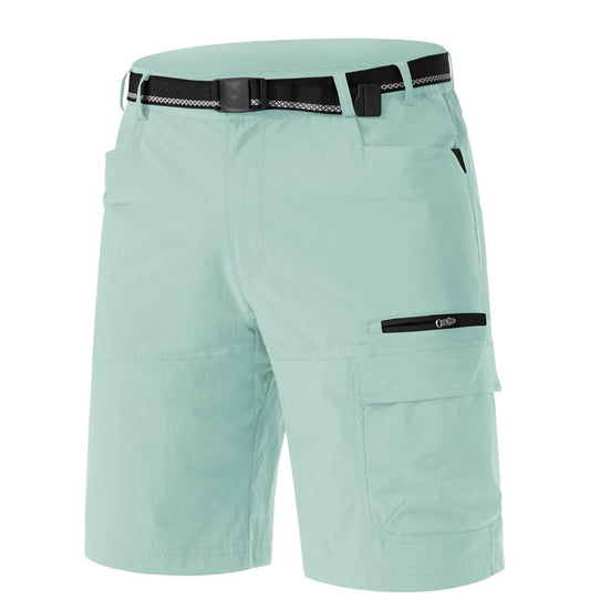 TACVASEN Mens Shorts 10" Dress Golf Outdoor Lightweight Quick Dry Summer Casual Fishing Travel Shorts with Zipper Pockets Lake Blue 30
