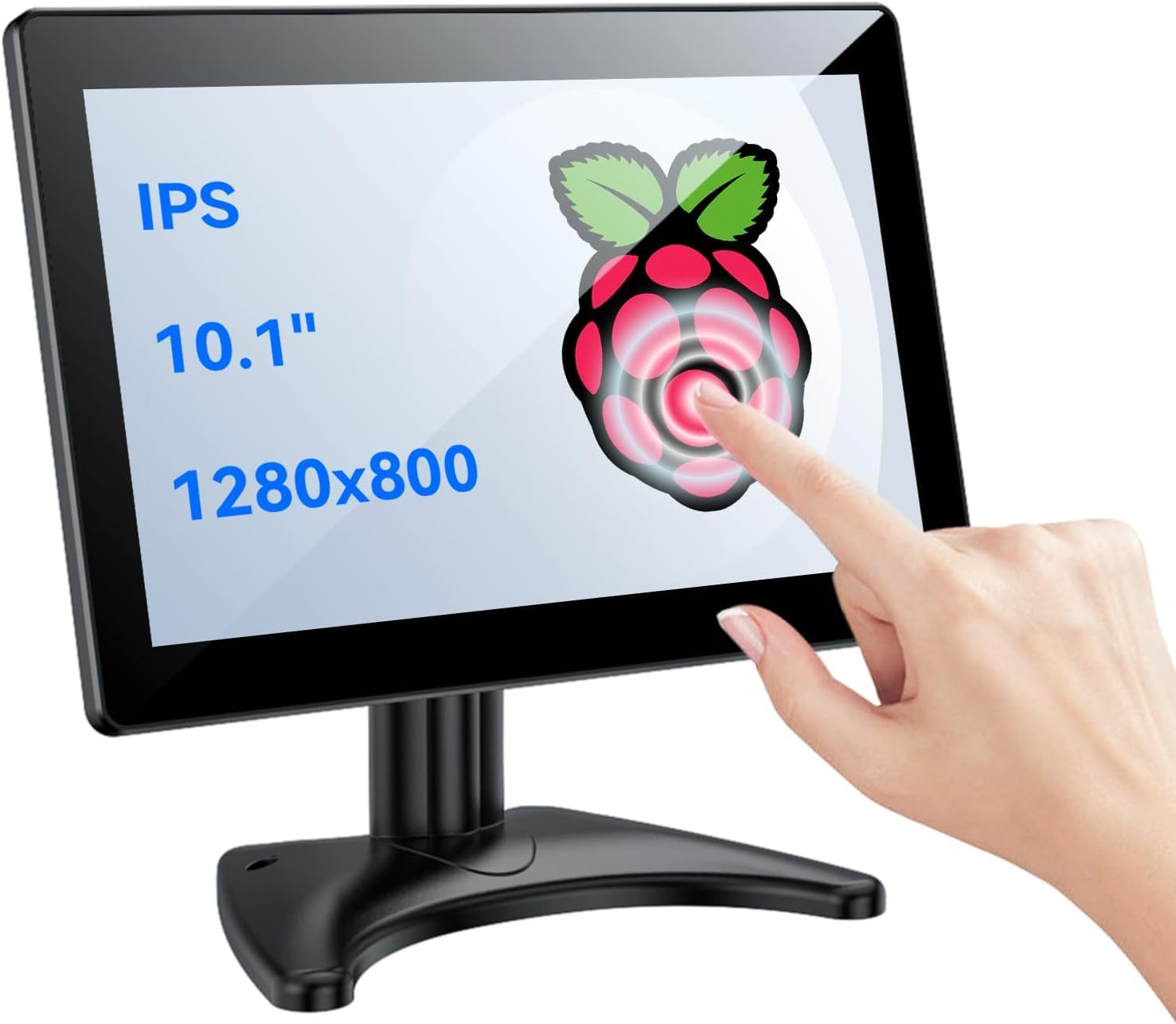Small Raspi Screen Eyoyo 10 Inch Touchscreen Monitor, Raspi Touch Screen, Small VGA AV HD ...