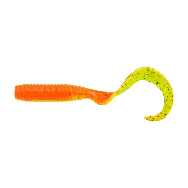 Berkley Gulp! Grub Fishing Soft Bait, Firetiger, 4"