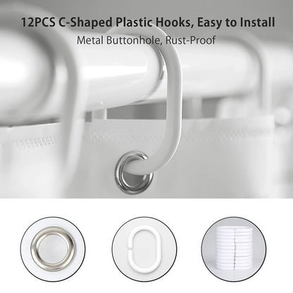 BIYSUC Halloween Ghost Shower Curtain Spooky Cute Funny Pink Checkered Retro Flower Skull Bat Trick or Treat Home Bathroom Decor Waterproof Polyester Fabric 72Lx72W Inch with Plastic Hooks