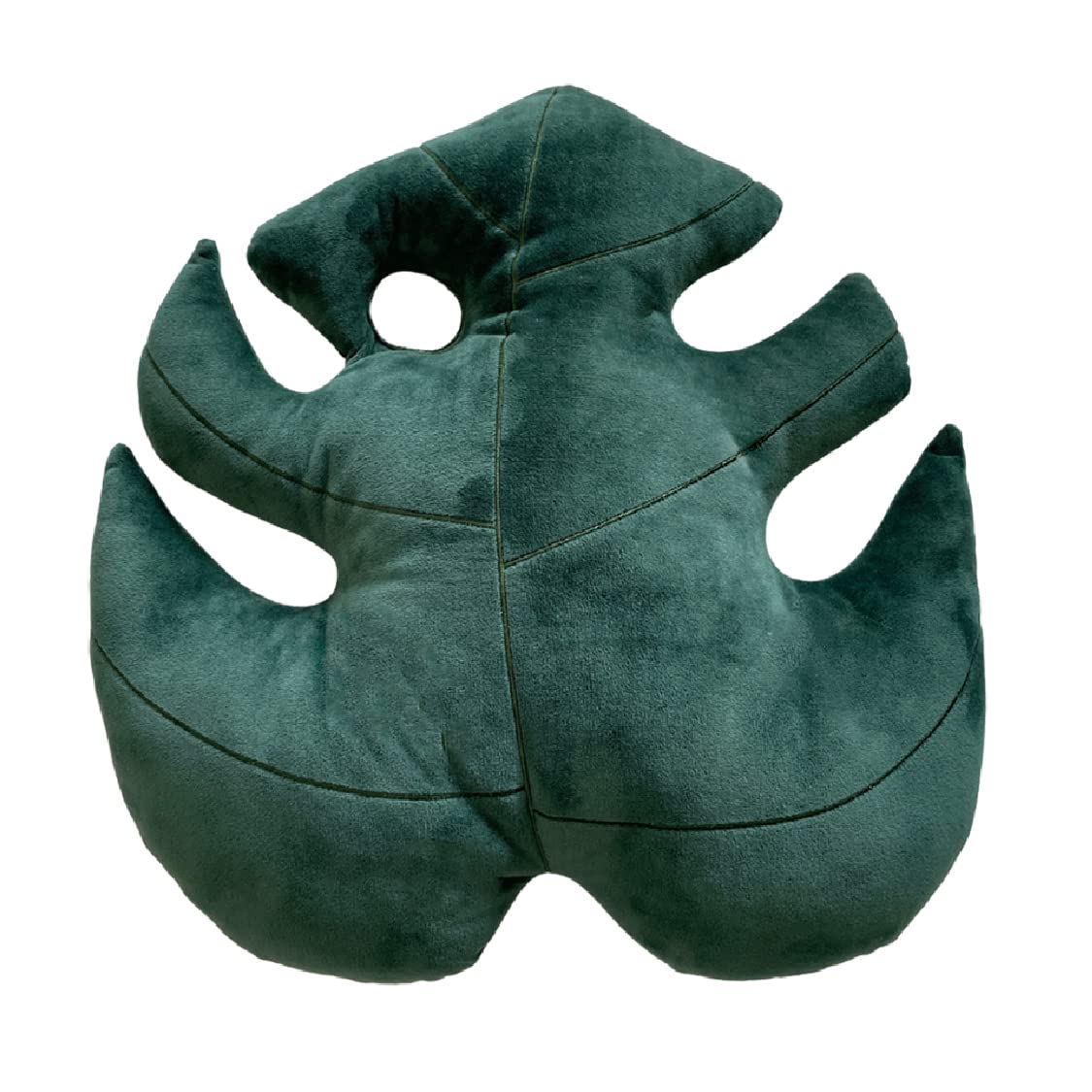 Green Philosophy Co. Monstera Leaf Pillow - Mossy Earth - Large Soft Plant-Shaped Plush Cushion for Couch, Bed, or Reading Nook - Cute & Unique Nature-Inspired Decor Super Soft & Cuddly Throw Pillow