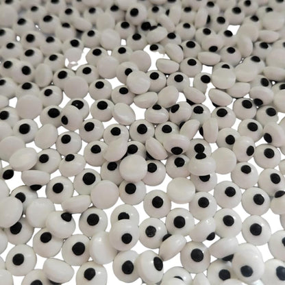 Eastron Edible Mini Candy Eyeballs Eyes Cake Cupcake Toppers Cookie Decorations Dessert Sprinkles for Halloween Christmas Birthday Party Supplies 2.82 Ounce