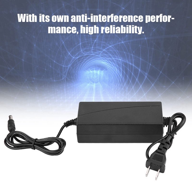 Switching Adapter 24V 1.5A AC, High Efficiency Power Supply with Wide Input Voltage Range, Short Circuit Protection, Anti Interference, for Electric Scooter