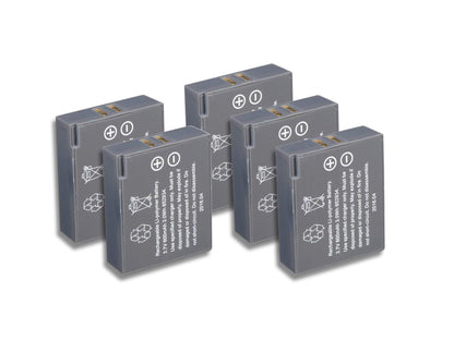 Eartec UL4S Ultralite Full Duplex Wireless Headset Communication for 4 Users - 4 Single Ear Headsets with SolidSignal Cleaning Wipes Bundle
