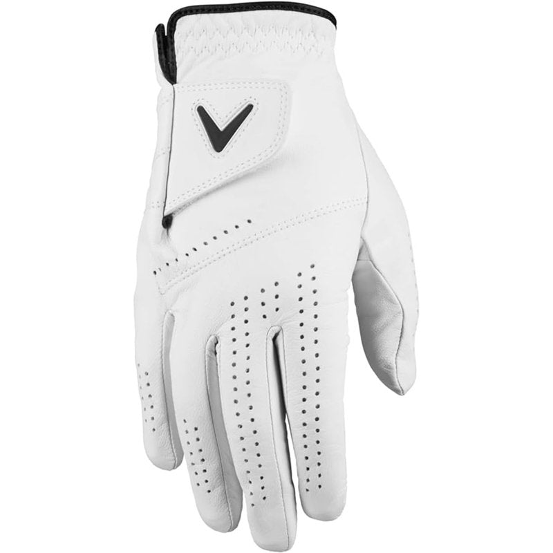 Callaway Golf Dawn Patrol Glove (Worn on Right Hand, White 2024, Medium, Ladies)