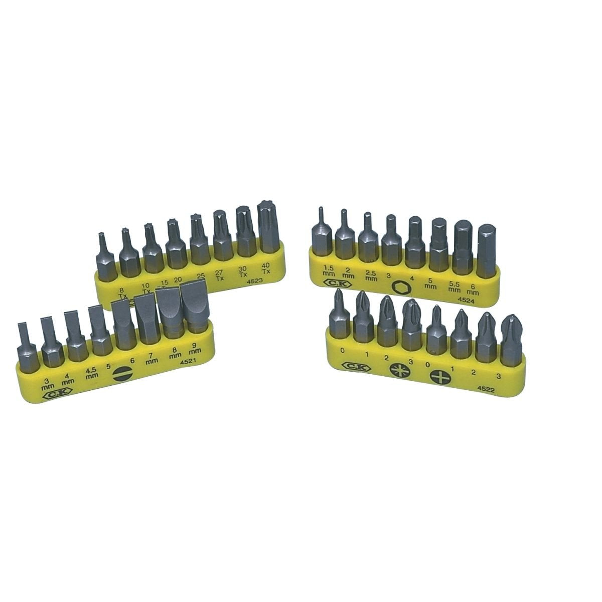 Best Price Square SCREWDRIVER BIT SET, 32PC T4520 By CK TOOLS