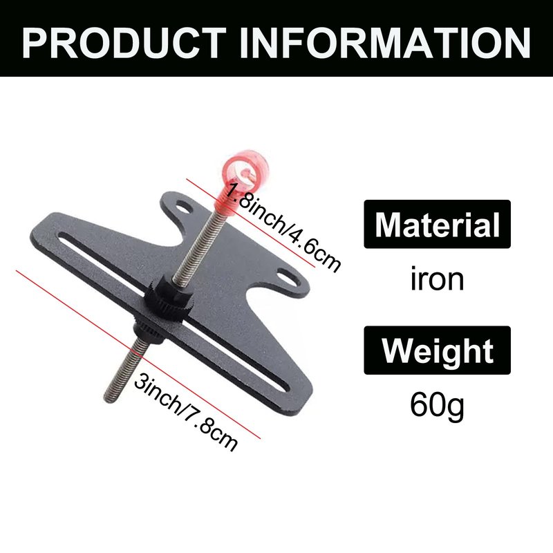 Archery Recurve Bow Sight Full Metal Needle Aim Recurve Simple Single Pin Bow Sight for Traditional Recurve Bows Aiming Practice Archery Beginner