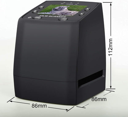 DIGITNOW! 135 Film Negative Scanner High Resolution Slide Viewer,Convert 35mm Film &Slide to Digital JPEG Save into SD Card, with Slide Mounts Feeder No Computer/Software Required