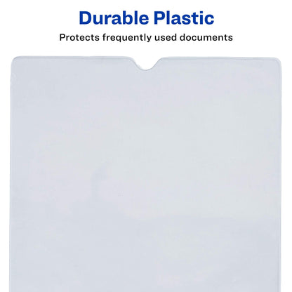 Avery File Envelopes, 4" x 6" Passport Holder, Holds up to 30 Sheets, 10 Clear Vinyl Envelopes (74806)