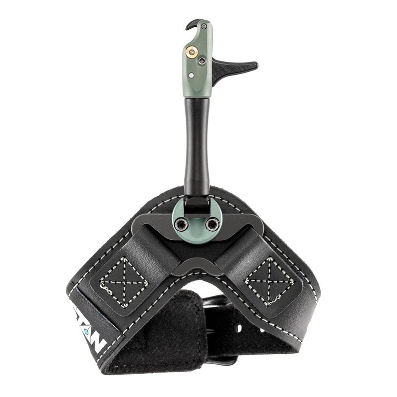 Stan SoleX Clicker CM/Connected Metal Index Finger Bowhunting Archery Release - Wrist Strap Open Hook Trigger Aid with Click Mechanism, Fast Reset, Adjustable Length, Travel & Tension (8493)