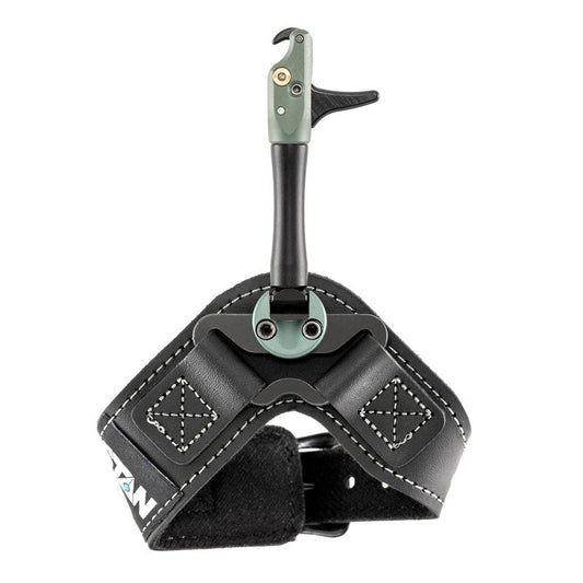 Stan SoleX Clicker CM/Connected Metal Index Finger Bowhunting Archery Release - Wrist Strap Open Hook Trigger Aid with Click Mechanism, Fast Reset, Adjustable Length, Travel & Tension (8493)