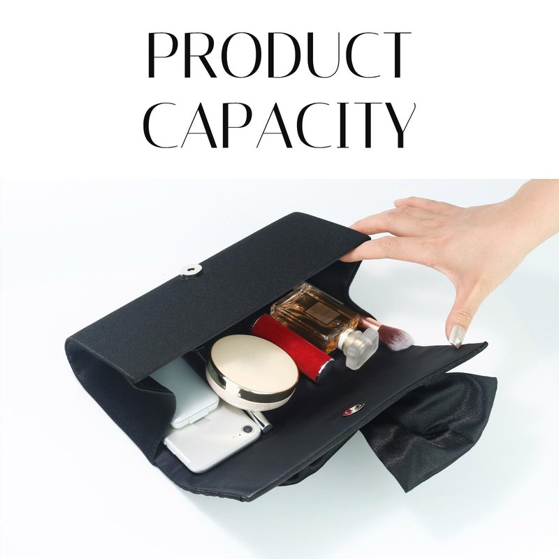 Nefokfdus Satin Evening Bag Bow Flap Clutch Purse for Women,Elegant Clutch Handbag for Formal/Party/Prom/Wedding