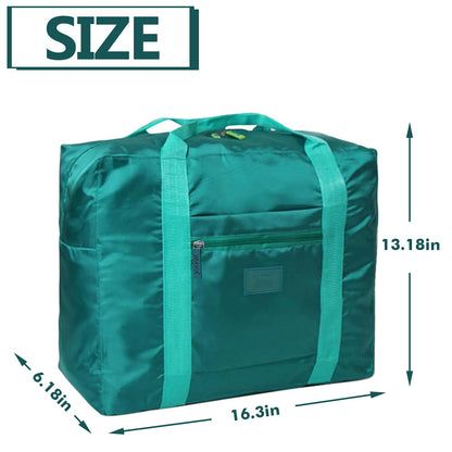 INVODA Foldable Travel Duffel Bag 26L Lightweight,Water Repellent & Tear Resistant Travel Luggage Bag by, 4PCS, Foldable