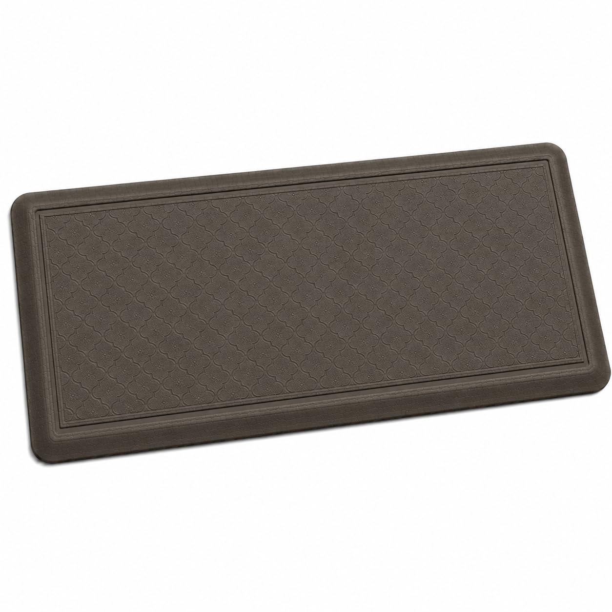 24 x 60 Inch Extra Support Anti Fatigue Comfort Kitchen Mat, Waterproof Long Kitchen Runner, Non-Slip Standing Desk Mat, Commercial Pads for Offices, Home, Garages (Barcelona Brown, 24'' x 60'')