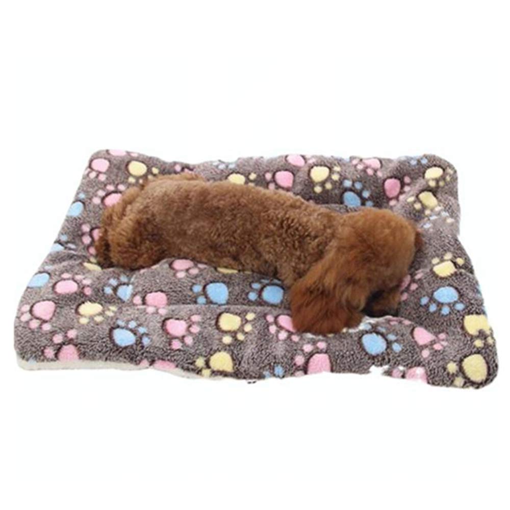 Vejaoo Dog Bed Mattress Multipurpose Machine Washable Puppy Mat Cushions for Small/Medium/Large Dogs and Cat Cages XZ006 (61 * 41 CM, Coffee)