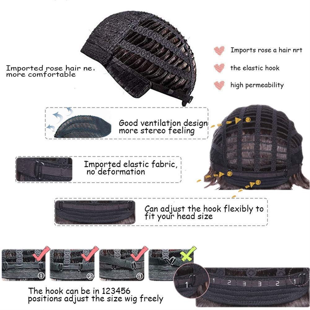 Baruisi Mens Wig Grey Long Straight Synthetic Heat Resistant Costume Cosplay Hair Wig