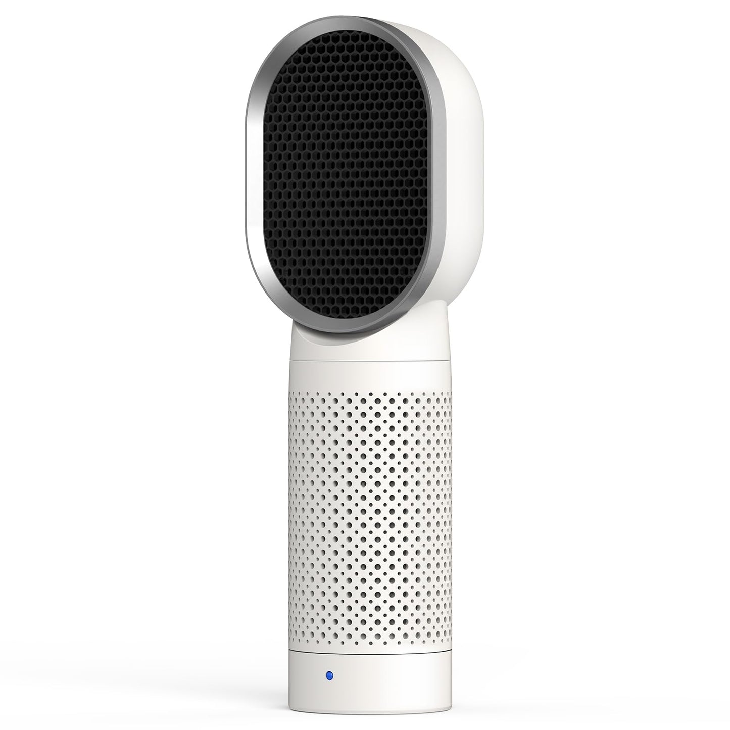 QUEENTY Small Air Purifier, Air Purifiers For Home With H13 HEPA Filter,Ionizer,Face to Face Outlet and Oscillating Air Blowing to Help You Breathing Fresh Air and Negative Ion in Office, For Bedroom