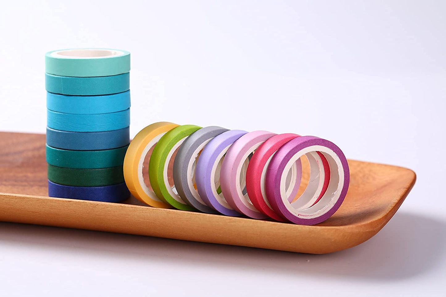 Ieebee AOAPMN 40 Rolls Washi Tape Set, Decorative Masking DIY Tapes for Children and Gifts Warpping (Mix)