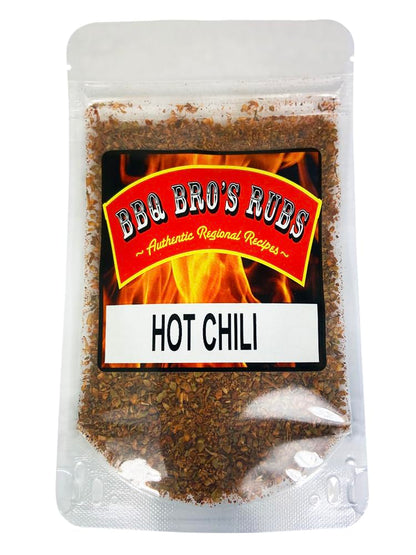 Chili Seasoning Mix by BBQ BROS (Original, Mild, Hot & Tex Mex) - Award Winning Chili's - 4 Variety Flavor Chili Kit - Taco Seasoning - Vegan & Vegetarian Friendly - Kosher- NO MSG, Gluten Free & No Artificial Preservatives