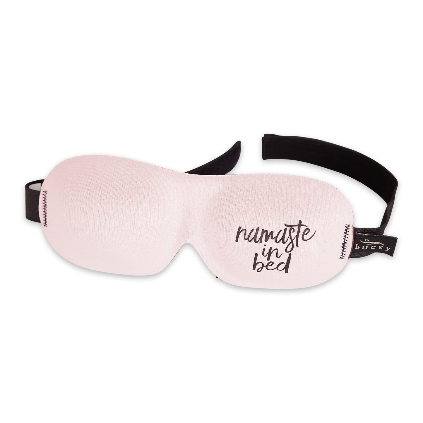 Bucky Ultralight & Comfortable Contoured Sleep Eye Mask, Gold Eyelash, One Size,5824