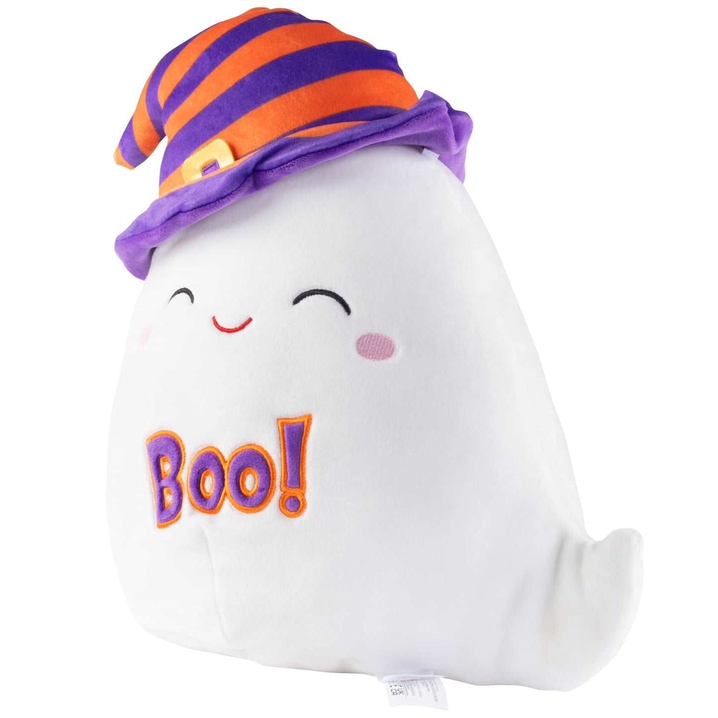 Squishmallows Original 10-Inch Felize The Ghost - Official Jazwares Halloween Plush - Collectible Soft & Squishy Pillow Stuffed Animal Toy - Add to Your Squad - Gift for Kids, Girls & Boys