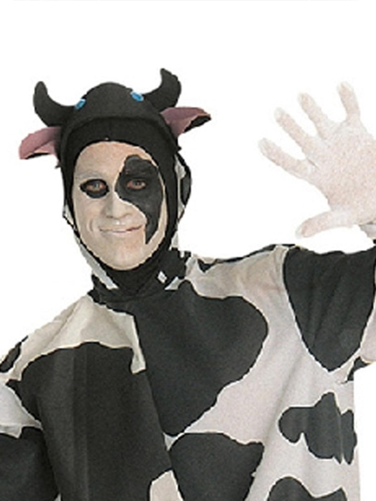 Rubie's mens Comical Cow Adult Sized Costumes, Black/White, Standard US