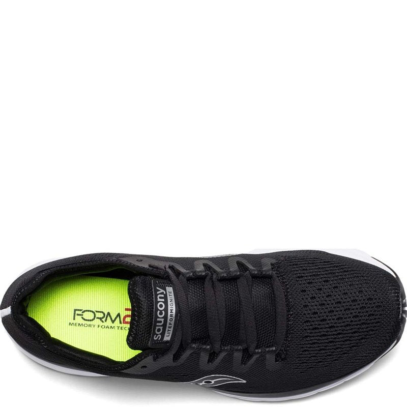 Saucony Women's Versafoam Flare Running Shoe, Black, 7 Medium US