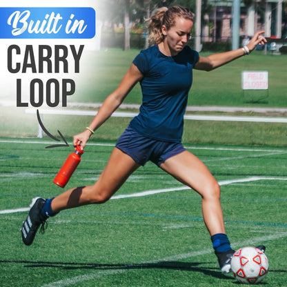 Coldest Insulated Water Bottle with Straw Lid - Stainless Steel Metal Insulated Bottle for Men & Women (Matte Black, 21 oz)