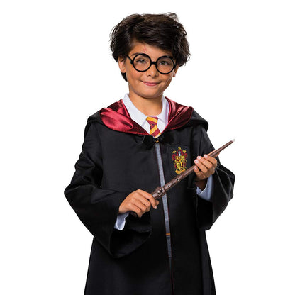 Disguise Harry Potter Accessories Set, Costume Wand and Glasses Kit Black & Brown, Childrens Size