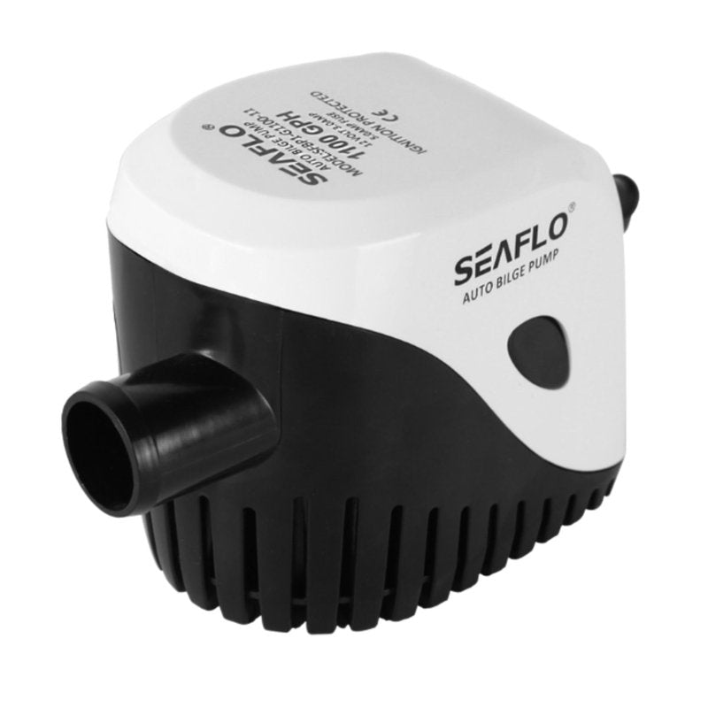 SEAFLO Automatic 1100GPH Submersible Bilge Water Pump with Magnetic Float Switch 4 Year Warranty