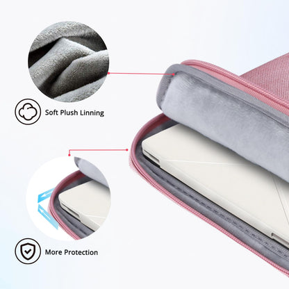 Ferkurn Laptop Case Sleeve 14 Inch Compatible with 14" MacBook Pro M4/M3/M2/M1, HP Pavilion 14 Chromebook 14A EliteBook X360 Probook, ASUS Vivobook,Lenovo Ideapad,Acer, Slim Computer Laptop Bag, Pink