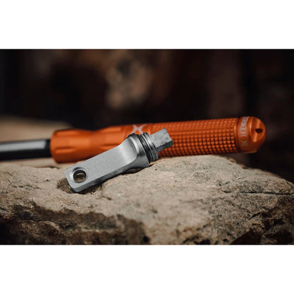Exotac nanoSTRIKER XL Self Contained Ferrocerium Fire-Starter with Stainless Steel and Tungsten Carbide Striker, Waterproof 1/4 in. Ferro Rod Produces Up To 3,000 Fire-Starting Strikes