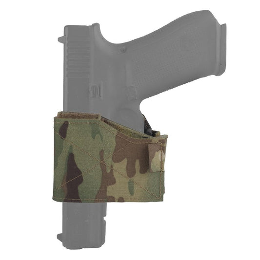UniPro GB-95 Left-Hand Universal Tactical Holster, MC Pattern, 500D Nylon with Hard Shell, MOLLE Compatible, 4.33x3.94x2.17 Inch