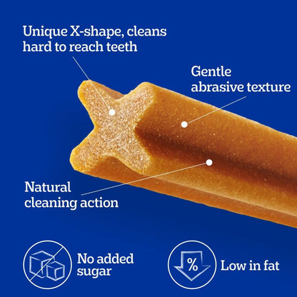 Pedigree DentaStix - Daily Dental Chews For Medium Dogs (10-25 kg), 112 Sticks