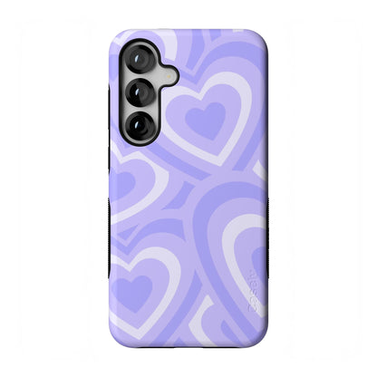 Casely Galaxy S25 Plus Case | Ink & Iris | Vintage Floral | Compatible with MagSafe | Bold Protective Design