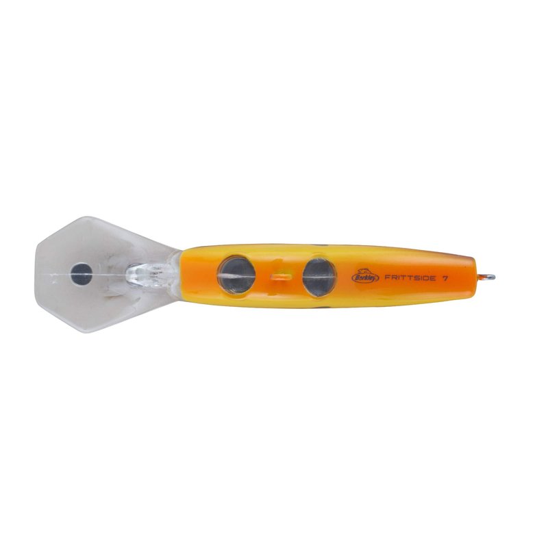 Berkley Frittside Fishing Lure, Spicy Mustard, 1/2 oz, 2 3/4in | 7cm Crankbaits, Classic Flat Side Profile Mimics Variety of Species and Creates Flash, Equipped with Sharp Fusion19 Hook