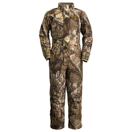 Blocker Outdoors Shield Series Drencher Youth Insulated Waterproof Camo Hunting Coveralls